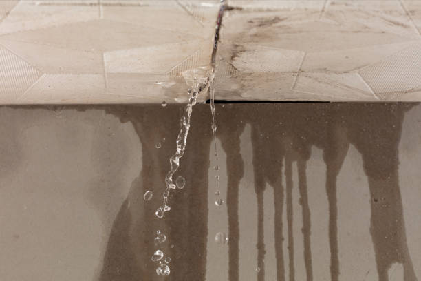 Professional Flood Damage Cleanup technician working in East Islip, NY
